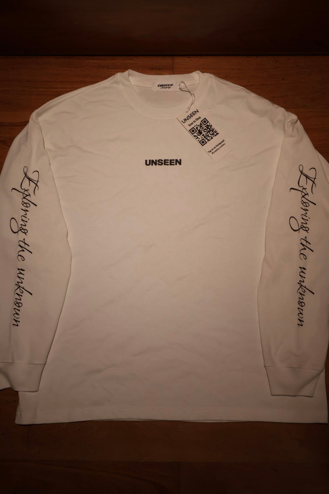 Explore the unknown long sleeve