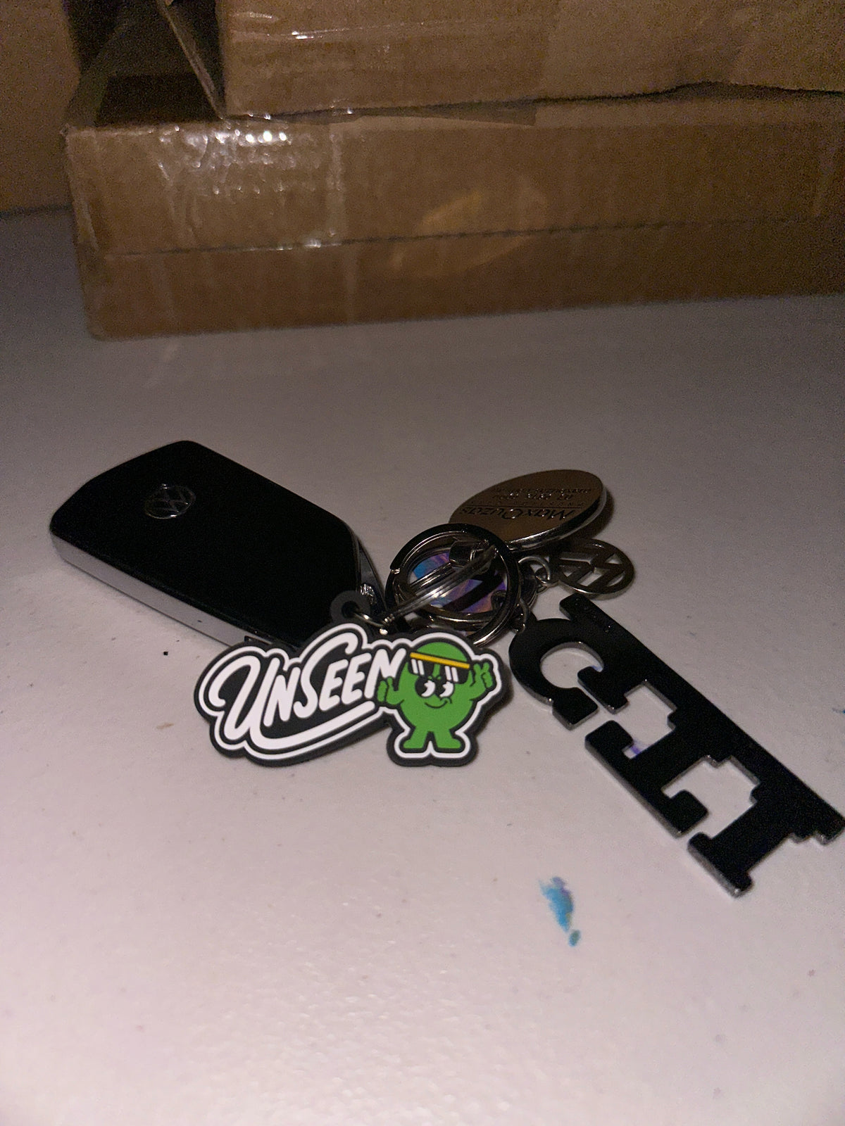 unseen key rings