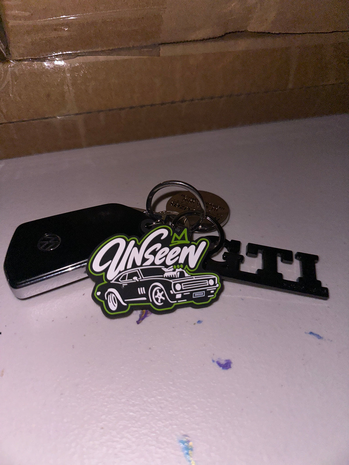 unseen key rings